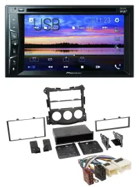Pioneer Bluetooth 2DIN USB DVD DAB MP3 Autoradio für Nissan 370Z Coupe Roadster