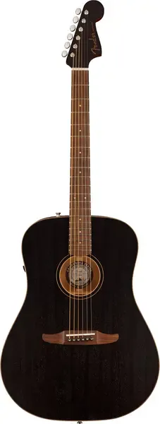 Акустическая гитара Fender FSR Redondo Special Mahogany, Open Pore Black Top