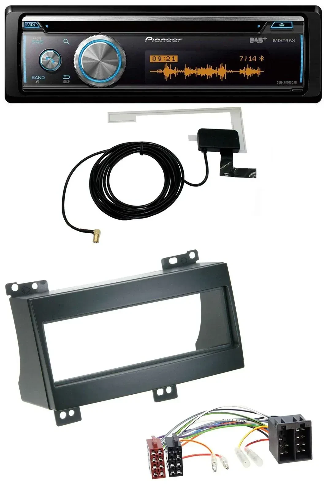 Автомагнитола для Kia Ceed (2007–2009) Pioneer Bluetooth, DAB, MP3, USB, CD