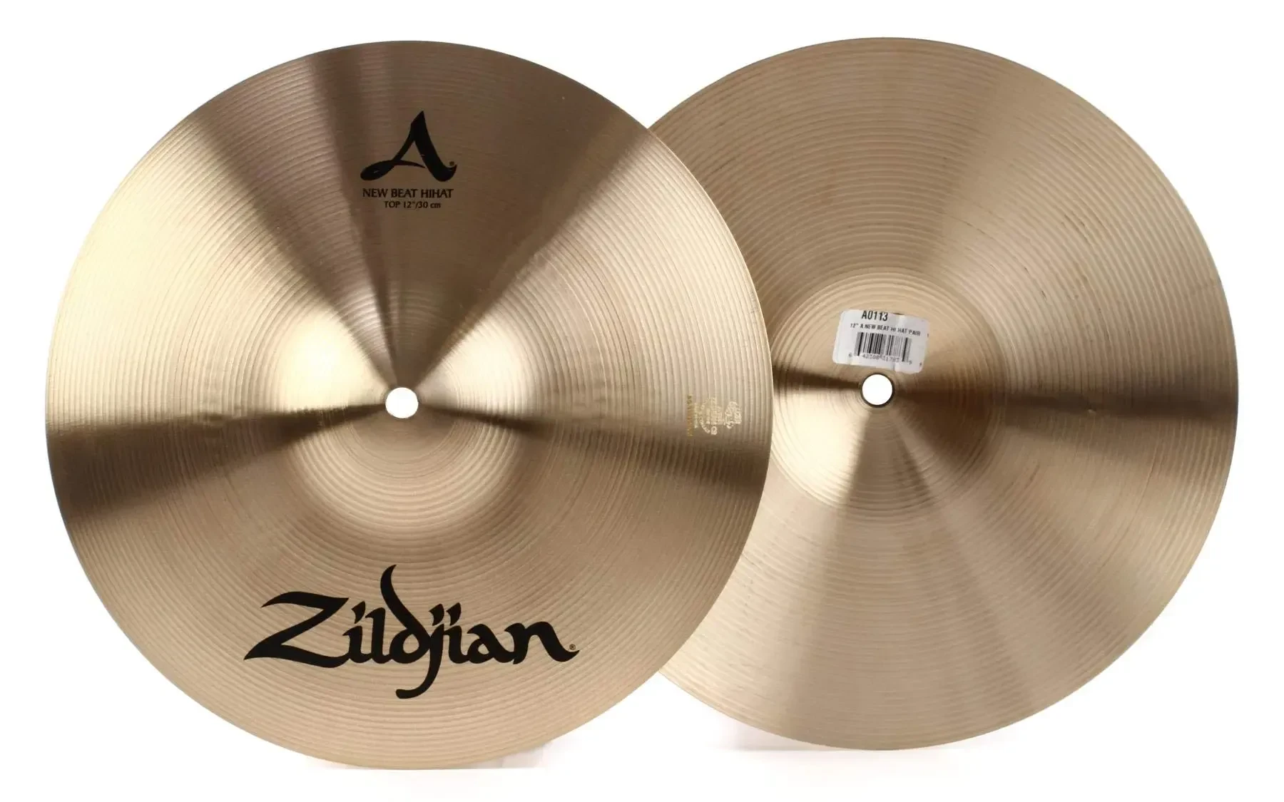 Тарелка барабанная Zildjian 12" A Zildjian New Beat Hi-Hat (пара)