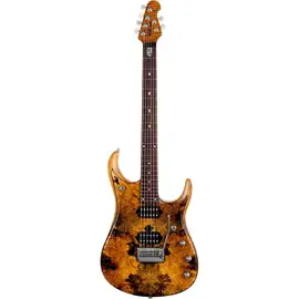 Электрогитара Ernie Ball Music Man JP15 Butterscotch Burl