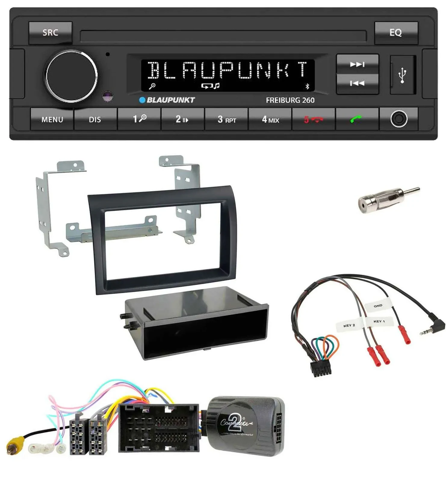 Автомагнитола Blaupunkt для Citroen Jumper (с 2014) Bluetooth, MP3, USB
