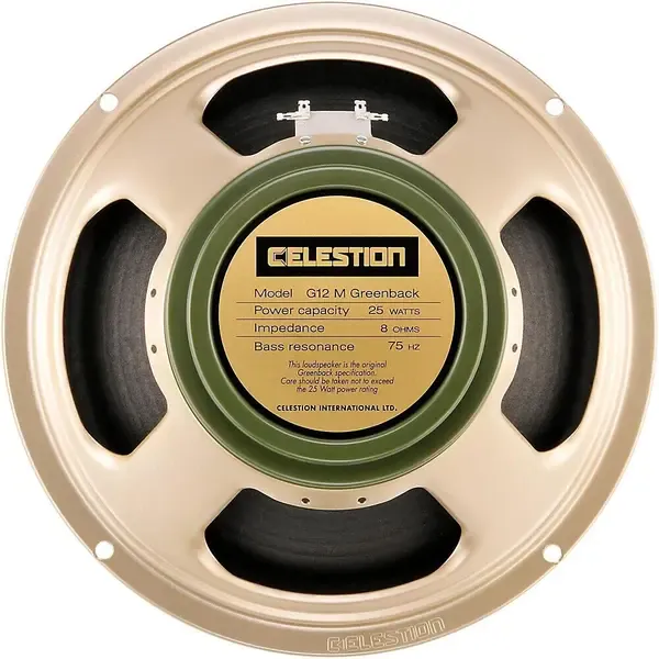 Динамик Celestion 12" G12M Greenback 25W 16 Ohm