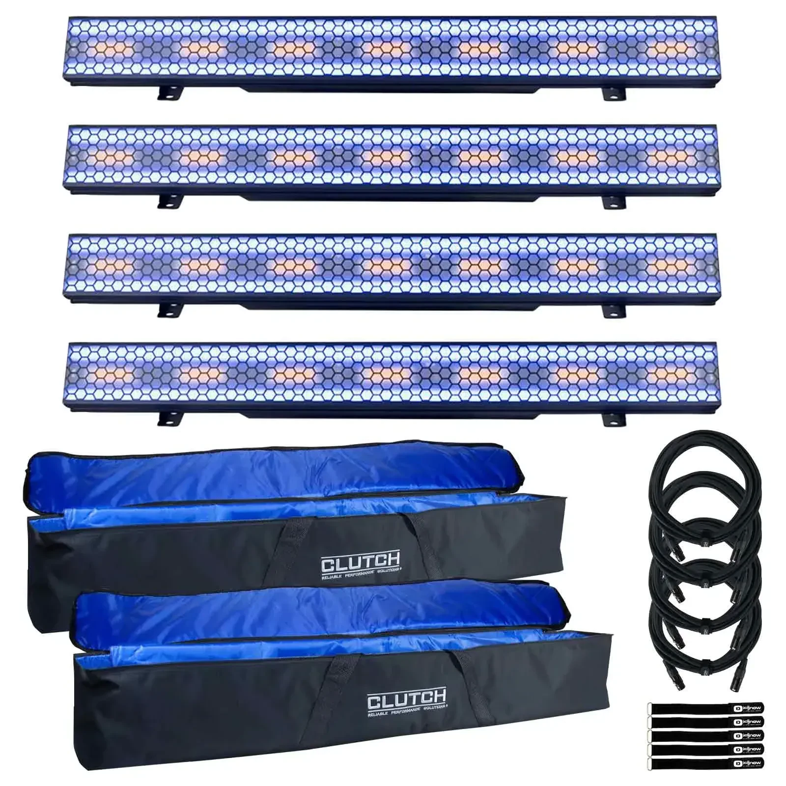 Светодиодный прибор Eliminator Lighting Elecktron Bar FX 1M с аксессуарами (4 штуки)