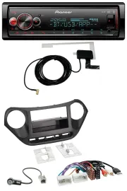 Pioneer Bluetooth DAB USB MP3 Autoradio für Hyundai i10 (ab 2013) AUX USB