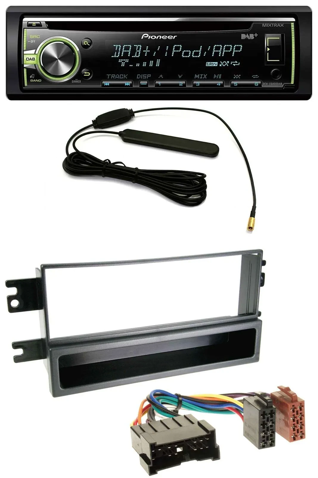 Автомагнитола для Kia Cerato (до 2007) Pioneer CD/MP3, USB, DAB, AUX