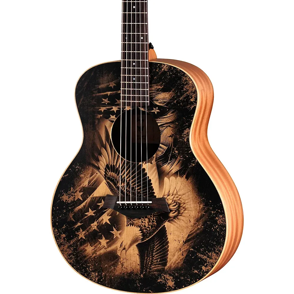 Акустическая гитара Taylor GS Mini Americana SE 4 Vets, 6-струнная, мензура 23.5", правая, с чехлом