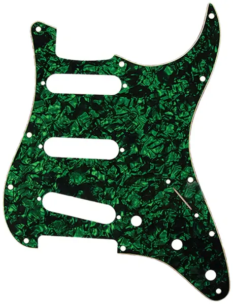 Панель для гитарной деки D'Andrea DPP-ST-GRP Stratocaster Green Pearl