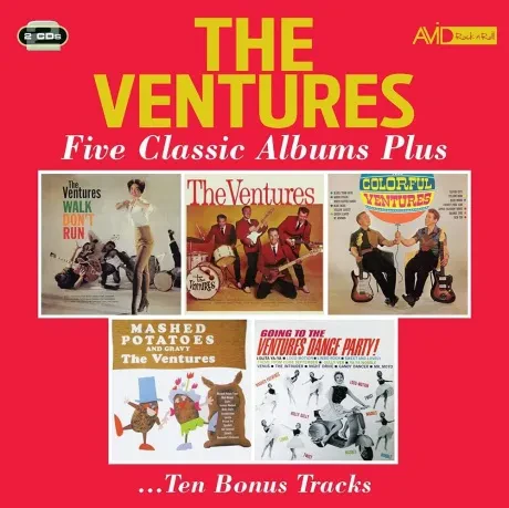 THE VENTURES - Five Classic Albums Plus (2CD)