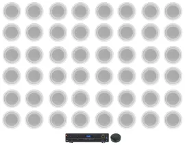 Потолочная акустика JBL CCL5T White с усилителем (48 штук)