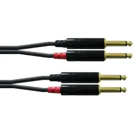 Коммутационный кабель Cordial Klinke 6,3mm mono /Klinke 6,3mm mono CFU 1,5 PP