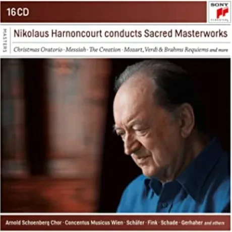 NIKOLAUS HARNONCOURT - Bach: Nikolaus Harnoncourt Conducts Sacred Masterworks (16CD)