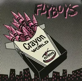 Виниловая пластинка Flyboys – Crayon World / Square City (Релиз 2014)