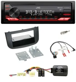 JVC Bluetooth USB DAB Lenkrad Autoradio für Mitsubishi Colt Z3B/Z3V/Z30/Z30G 08-