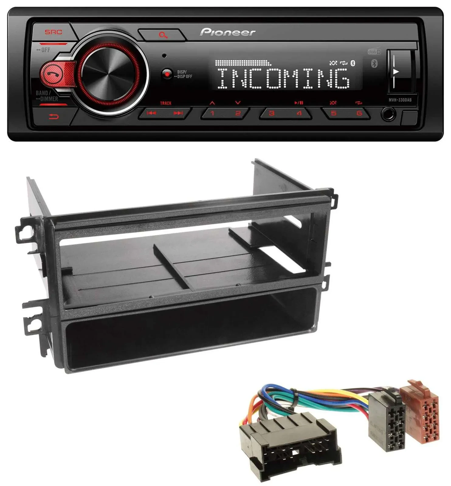 Pioneer Bluetooth USB DAB MP3 Autoradio für Hyundai Santa Fe Sonata bis 05