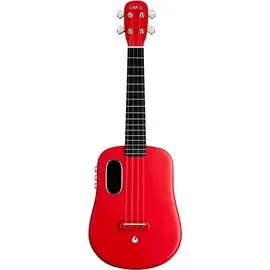 Электроакустчиеское укулеле LAVA MUSIC U 23" FreeBoost Acoustic-Electric Ukulele With Space Bag Sparkle Red