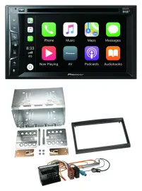 Pioneer MP3 USB DVD Bluetooth DAB 2DIN Autoradio für Peugeot Expert 207 307 Part