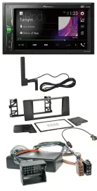Pioneer MP3 DAB AUX 2DIN Bluetooth Autoradio für BMW 5er E39 X5 E53 Aktivsystem