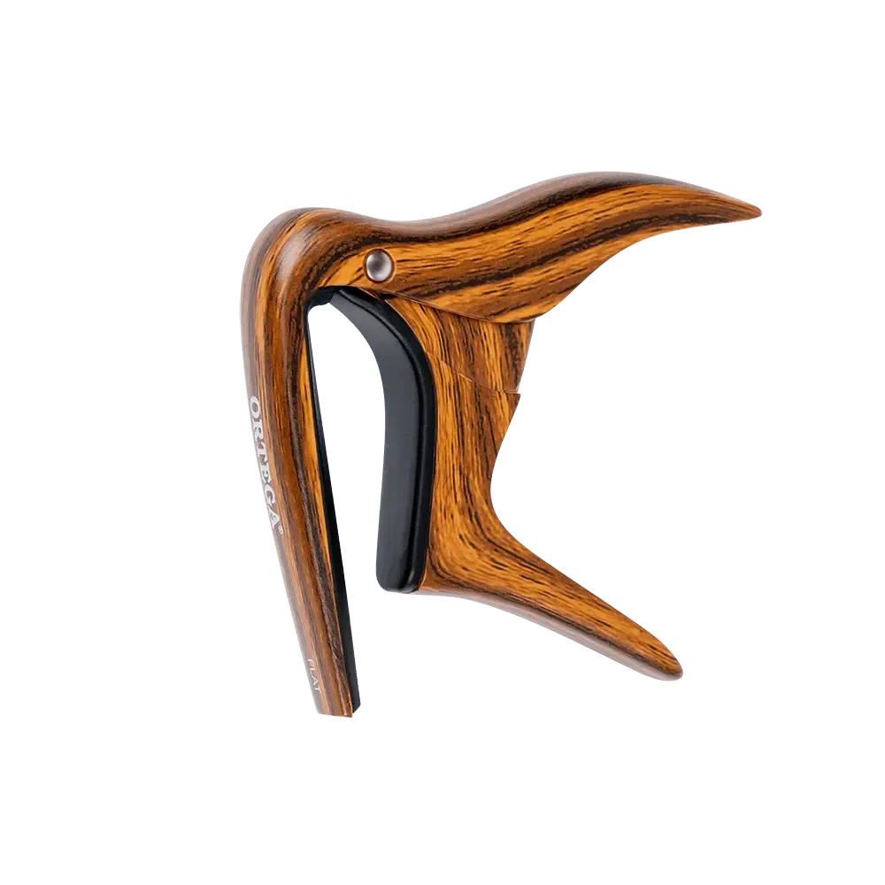 Каподастр Ortega OCAPO-WND Kapodaster f. Konzertgitarre Walnut Design
