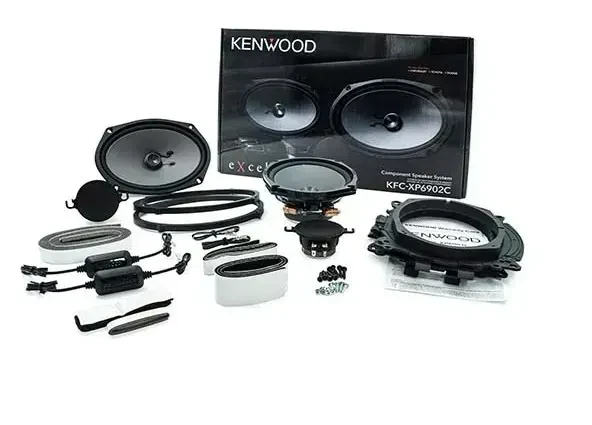 Автомобильные динамики Kenwood eXcelon KFC-XP6902C 6x9" малой глубины, вуфер и мидвуфер (набор)