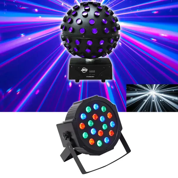 Комплект светового оборудования American DJ STARBURST+FHB118PAR
