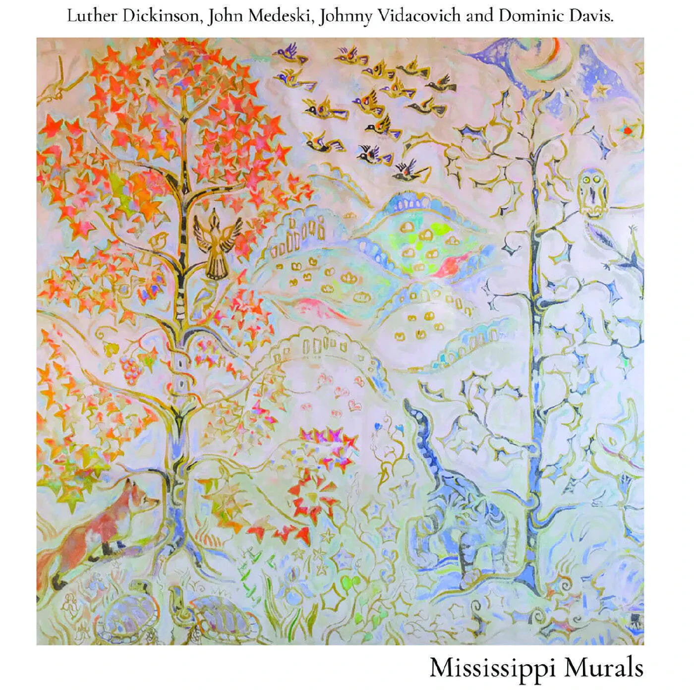 Виниловая пластинка Luther Dickinson, John Medeski, Johnny Vidacovich, Dominic Davis – Mississippi M Релиз 2024