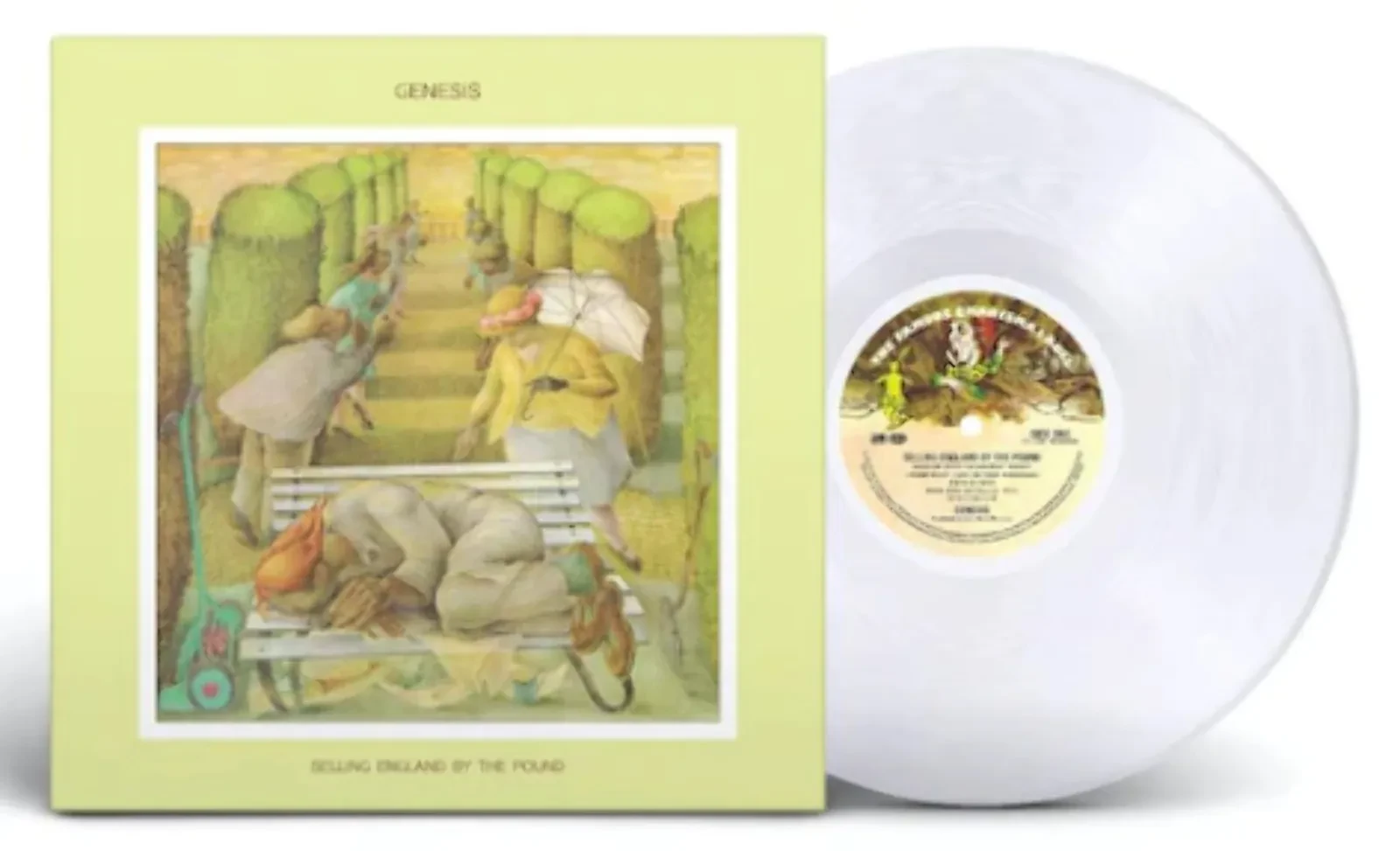 Виниловая пластинка Genesis – Selling England By The Pound (Релиз 1973) Sealed Clear Vinyl