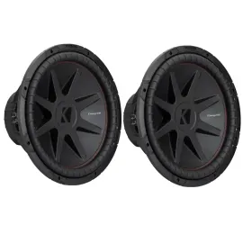 Сабвуфер для автомобиля Kicker CompVR CVR104 10" Dual 4 Ohm (набор, пара)