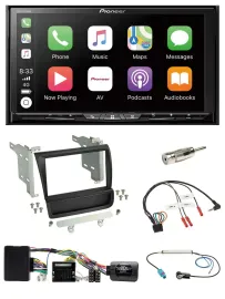 Pioneer 2DIN Lenkrad USB DAB DVD Bluetooth Autoradio für Audi R8 42 2006-2015