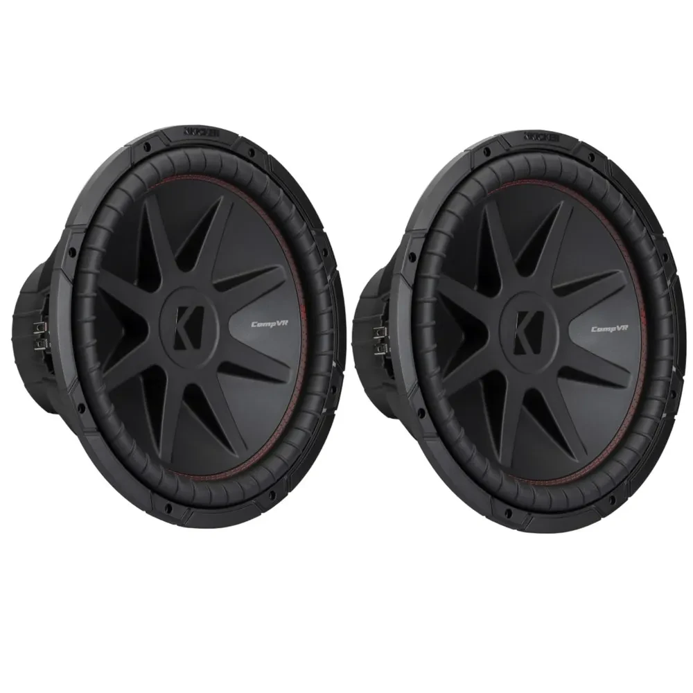 Сабвуфер для автомобиля Kicker CompVR CVR104 10" Dual 4 Ohm (набор, пара)