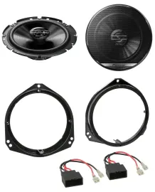 Динамики для BMW X5 (1999–2006) Pioneer 6.5" 300W, 2-way, передняя дверь