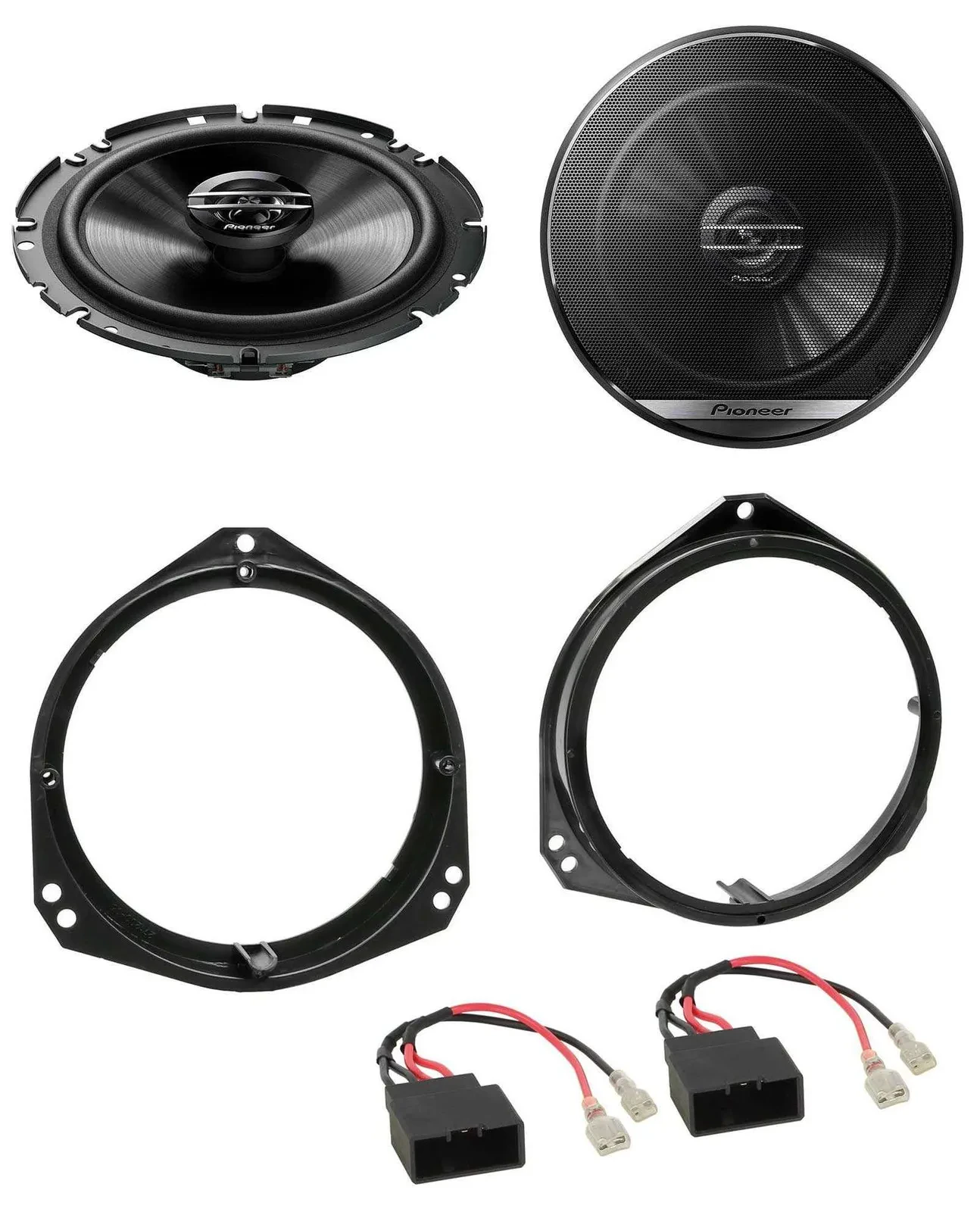 Динамики для BMW X5 (1999–2006) Pioneer 6.5" 300W, 2-way, передняя дверь