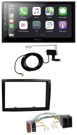 Автомагнитола для Fiat Ducato/Citroen Jumper/Peugeot Pioneer 2DIN, Bluetooth, DAB, USB, MP3