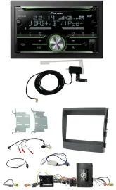 Pioneer CD USB Lenkrad Bluetooth 2DIN DAB Autoradio für Porsche Panamera 09-16 I