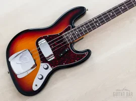 1997 Fender American Vintage ‘62 Jazz Bass Stack Knob & 100% Original w/ Case