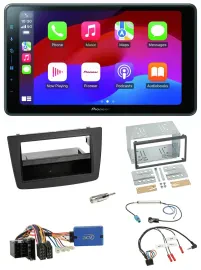 Pioneer Bluetooth 2DIN USB Lenkrad DAB Autoradio für Alfa Romeo Mito ISO 955 13-