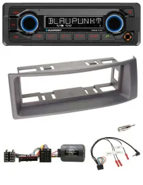 Blaupunkt MP3 Bluetooth USB Lenkrad Autoradio für Renault Megane Scenic 96-00 an