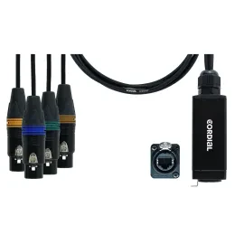 Cordial CDX 0,7 FN 3 QUAD-DMX