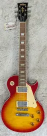Vintage V100CS Reissued Single Cutaway Electric Guitar Cherry Sunburst - B-Stock