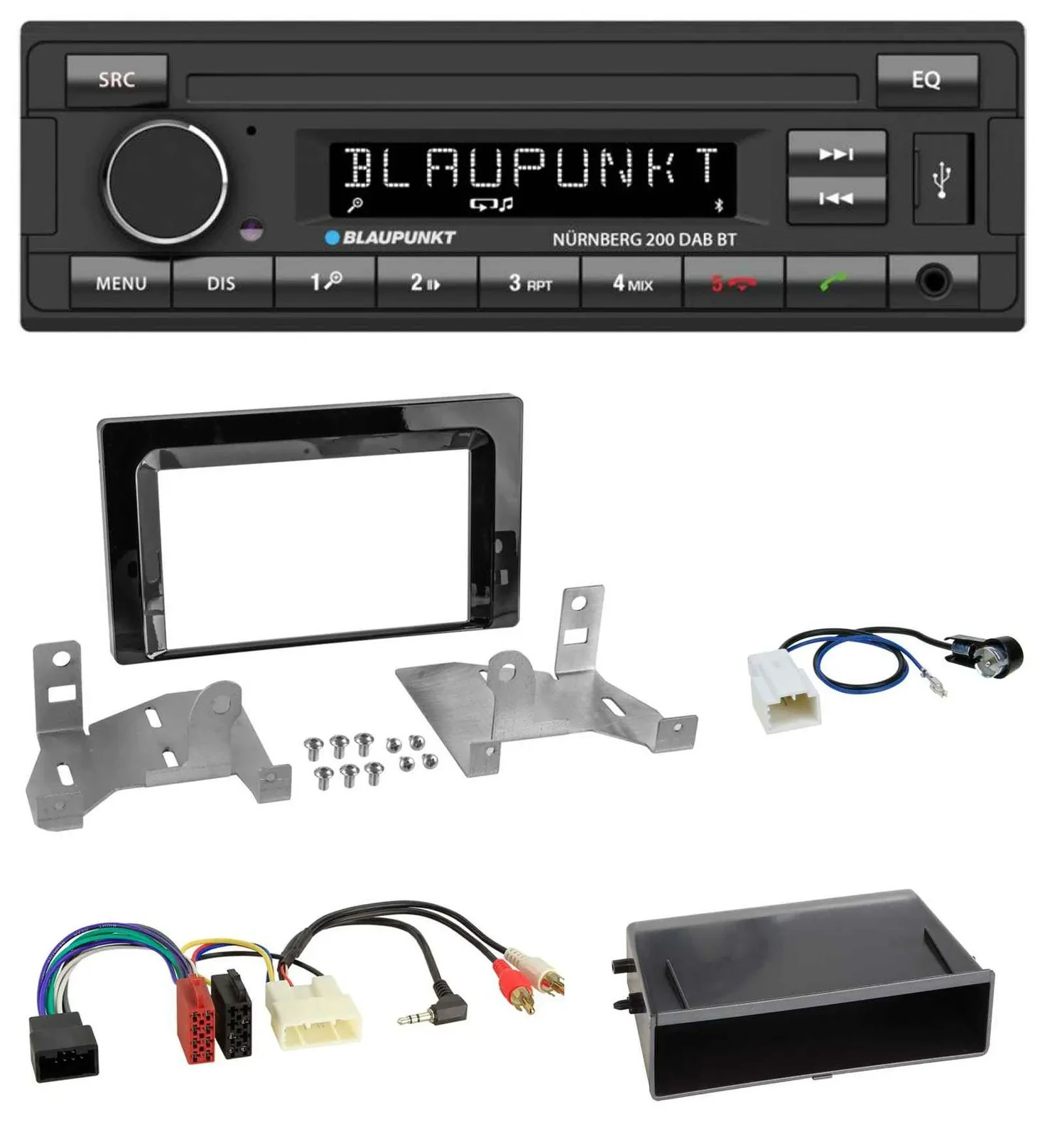 Автомагнитола для Toyota Aygo (AB7, с 2022) Blaupunkt USB DAB MP3 Bluetooth