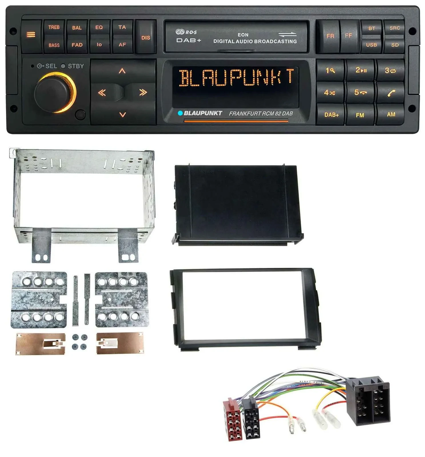 Blaupunkt USB DAB SD MP3 Bluetooth Autoradio für Kia Ceed 09-12 proCeed 11-13