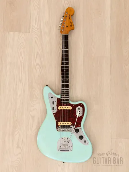 Электрогитара Fender Jaguar SS Sonic Blue w/case USA 1964