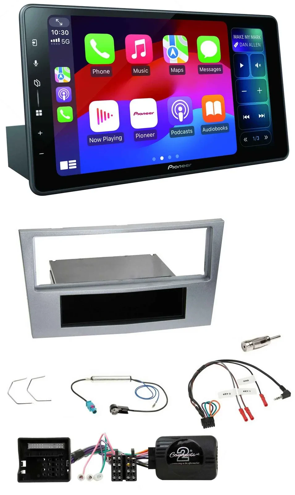 Pioneer Bluetooth DAB Lenkrad USB Autoradio für Opel Astra H Zafira B Corsa D ma