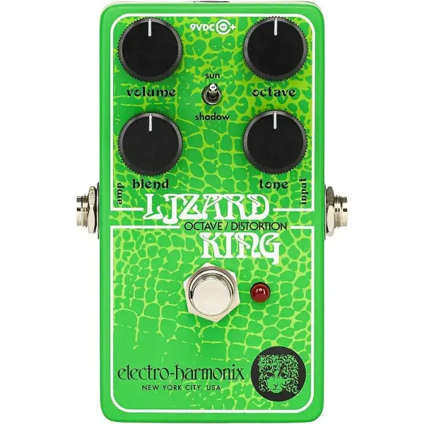 Педаль эффектов для бас-гитары Electro-Harmonix Lizard King Octave Distortion