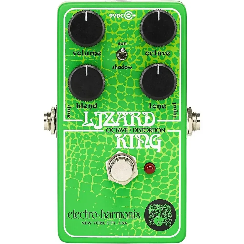 Педаль эффектов для бас-гитары Electro-Harmonix Lizard King Octave Distortion
