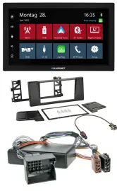 Blaupunkt MP3 Bluetooth DAB 2DIN USB Autoradio für BMW 5er E39 X5 E53 Aktivsyste