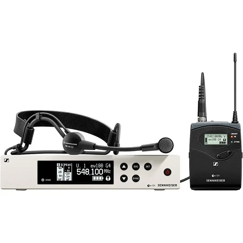 Микрофонная радиосистема Sennheiser EW 100 G4-ME3 Wireless Headworn Microphone System Band A1