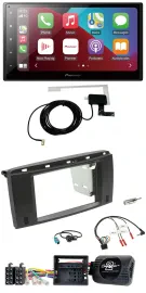 Pioneer USB Bluetooth DAB Lenkrad 2DIN Autoradio für Mercedes SLK 08-11 R171