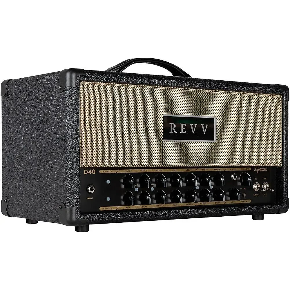 Усилитель для электрогитары Revv Amplification Dynamis D40 Amplifier Head Black