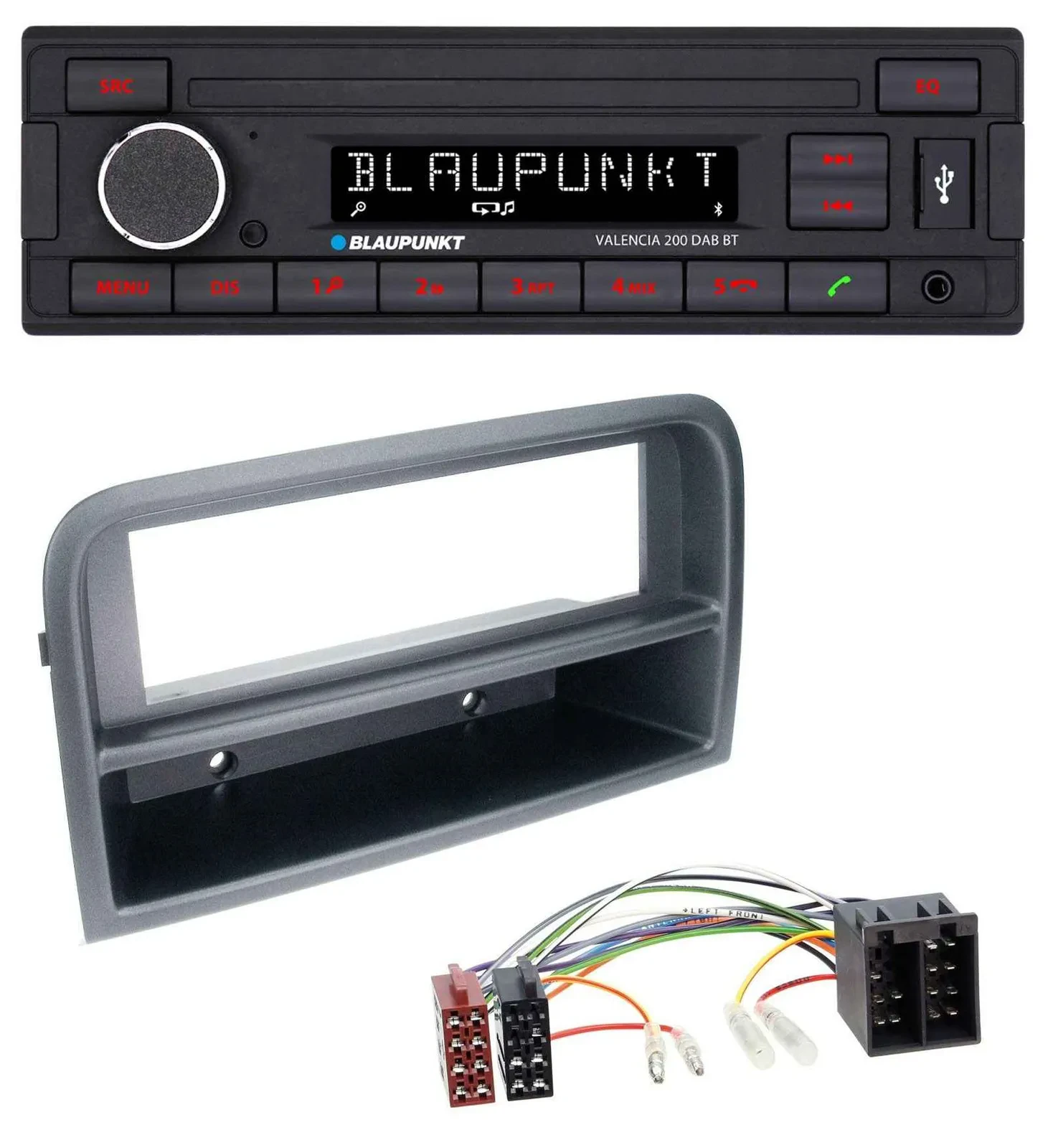 Blaupunkt DAB MP3 Bluetooth USB Autoradio für Fiat Croma (ab 2005)